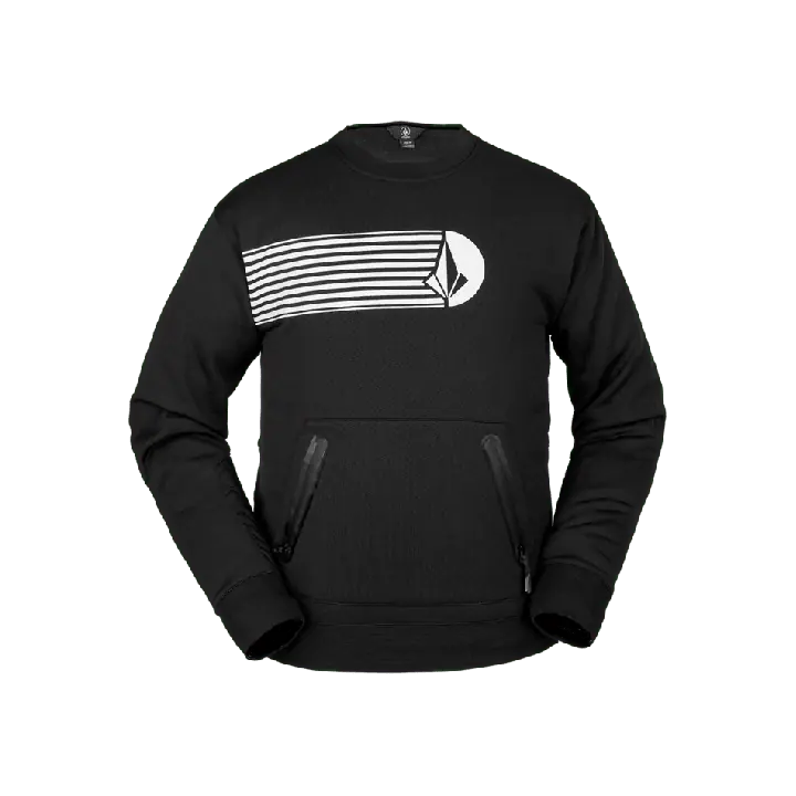 Volcom Let It Storm Crew Sweater black