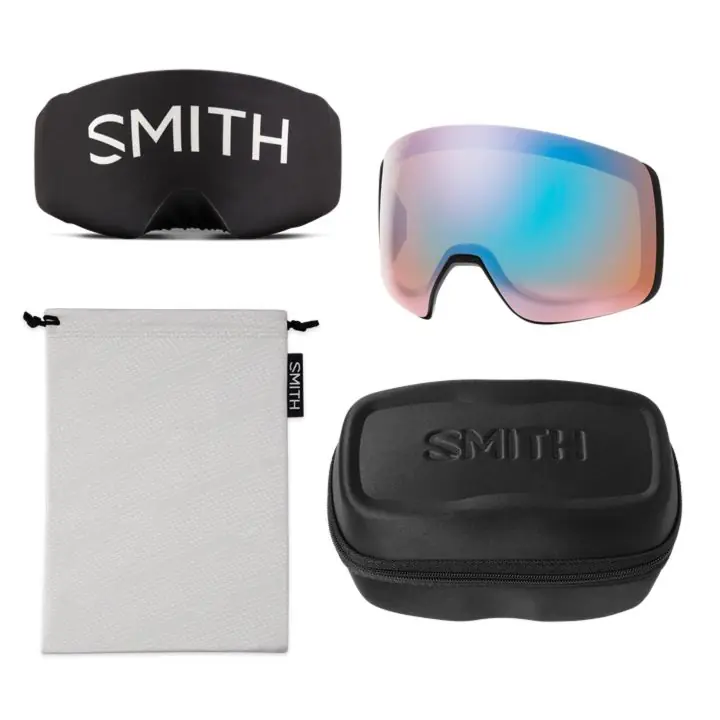 Smith 4D MAG XL Black Chromapop Sun Green Mirror