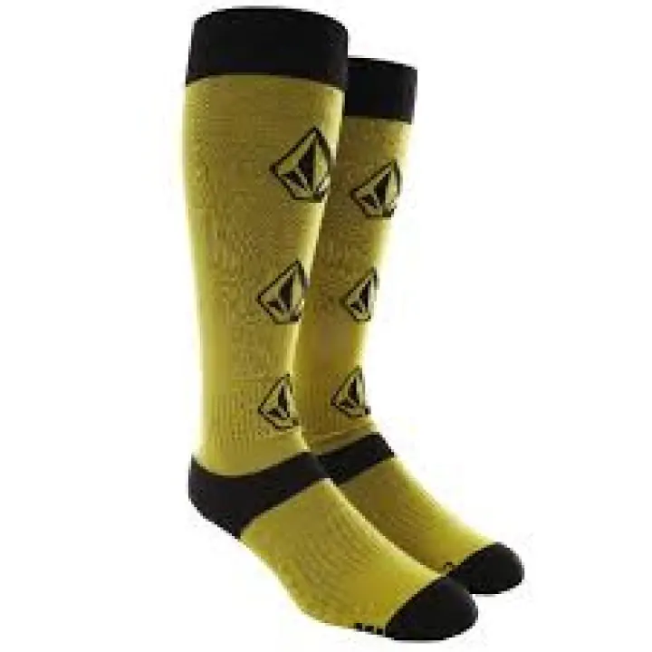 Volcom Lodge socks resin gold