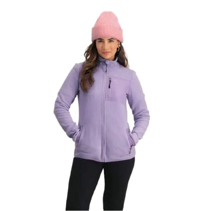 Poederbaas Four Seasons Fleece Jacket Women Lila