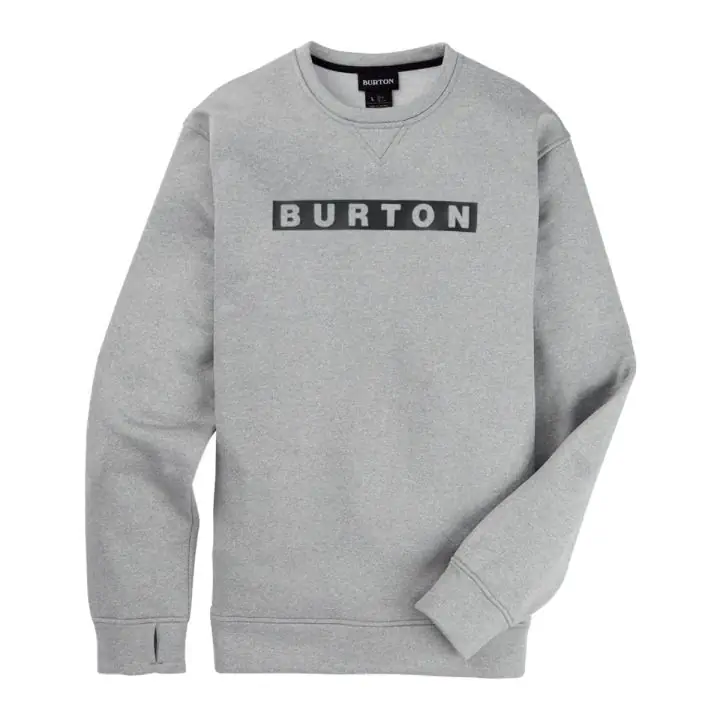 Burton Oak Pullover Crewneck gray heather
