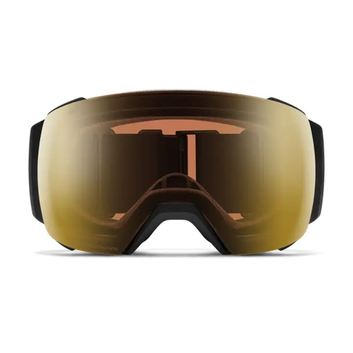 Smith I-O MAG XL Black Chromapop PRO Photochromic Gold Mirror