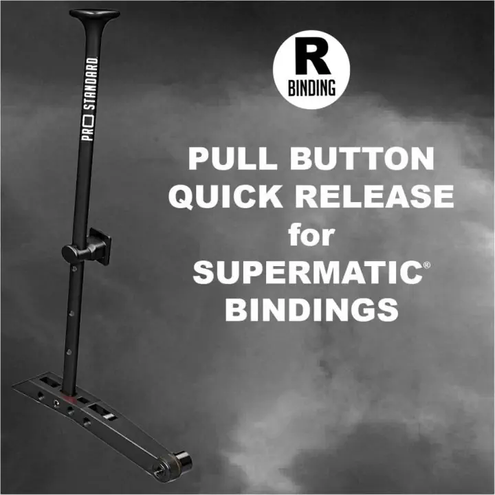 Pro Standard Supermatic Pull Button Quick Release Right Black