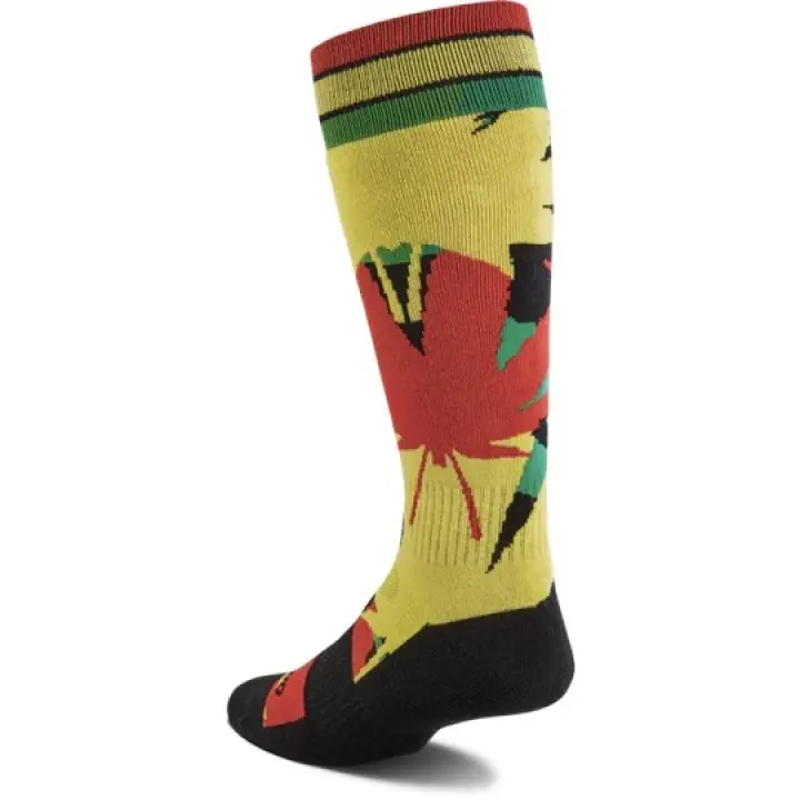 Thirtytwo Double Sock Black Yellow