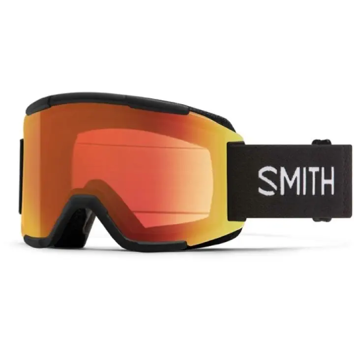 Smith Squad S Black Chromapop Photochromic Red Mirror