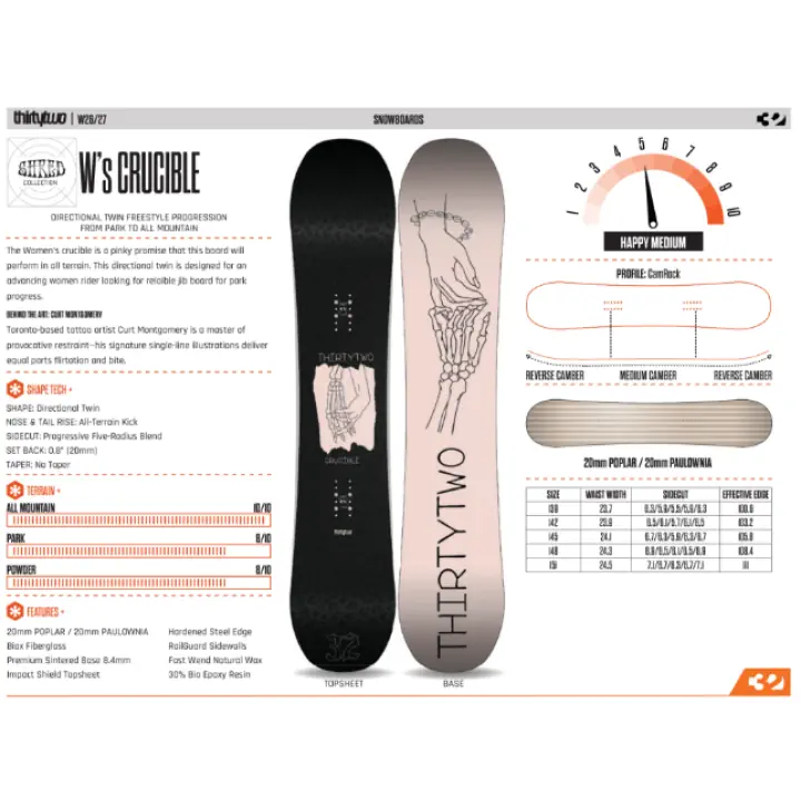 ThirtyTwo Women's Crucible