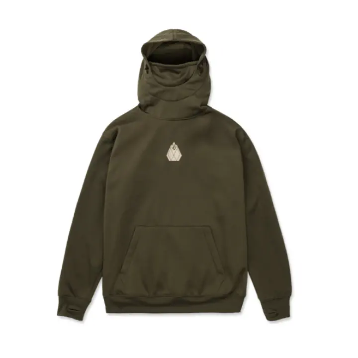 Volcom Hydro Riding Hoodie Dark Green