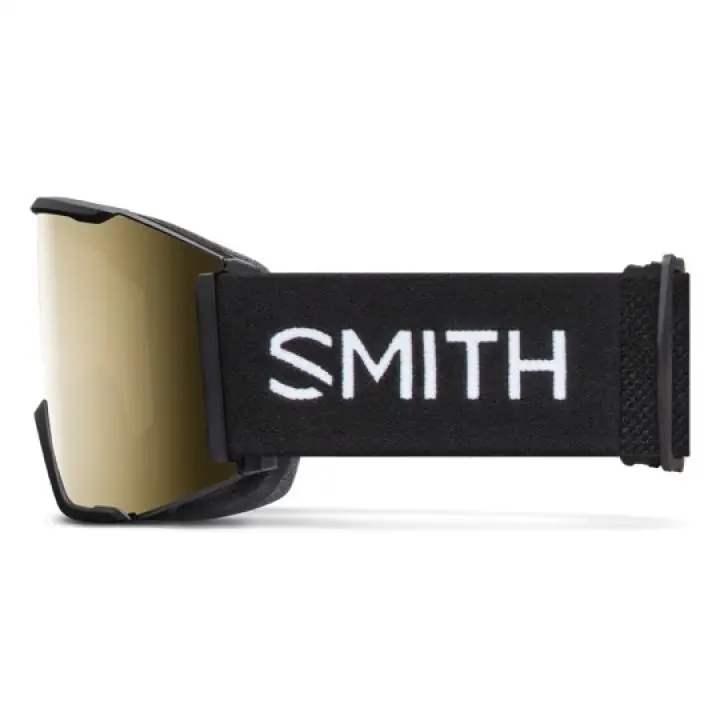 Smith Squad Mag Chromapop Black Sun Black Gold Mirror