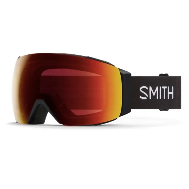 Smith I-O MAG Black Chromapop Sun Red Mirror