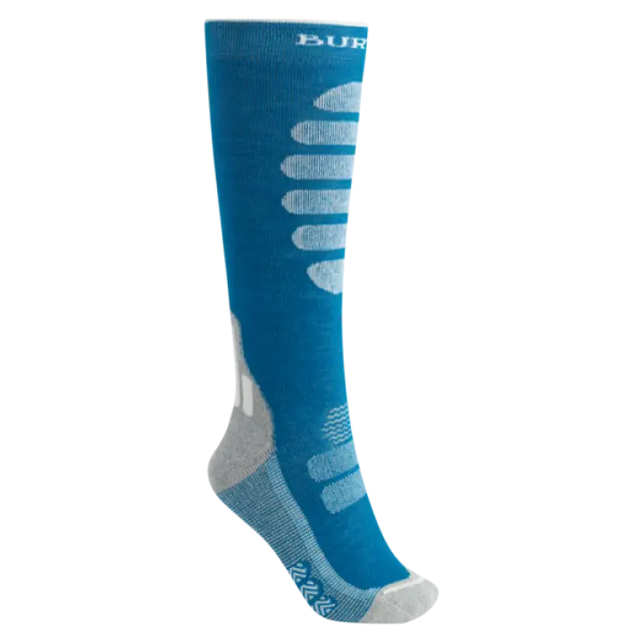 Burton Performance+ Midweight women's socks blue curacao