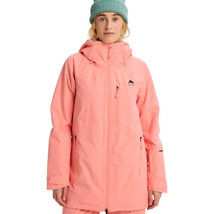 Burton women's Reserve 2L Insulated Jacket sunrise coral