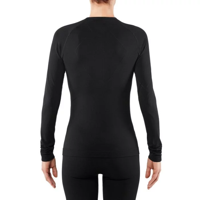 Falke\u0020Warm\u0020Longsleeve\u0020women\u0027s\u0020thermo\u0020top\u0020met\u0020v\u002Dhals\u0020black