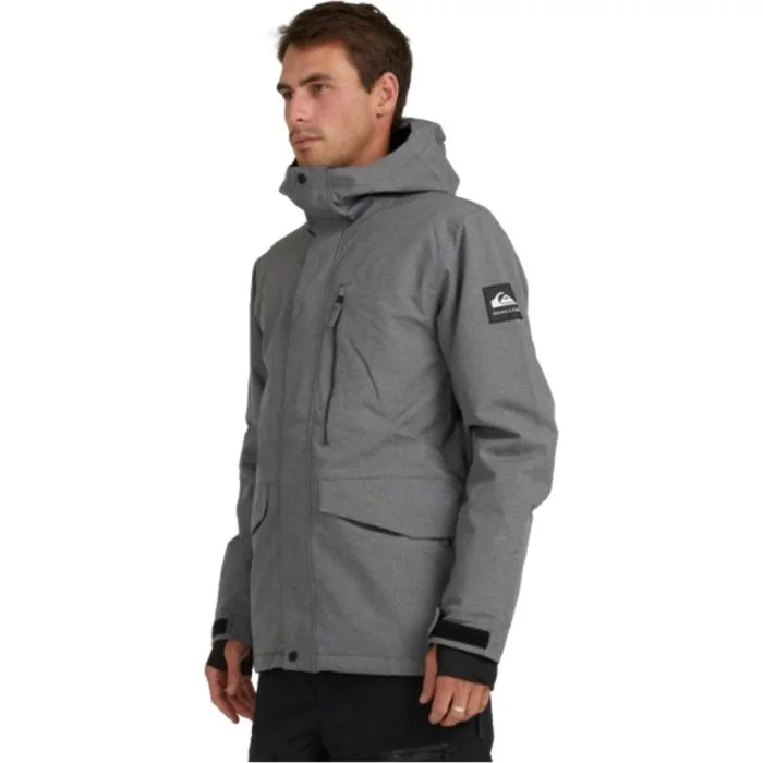 Quiksilver\u0020Mission\u0020Solid\u0020Jacket\u0020majolica\u0020blue