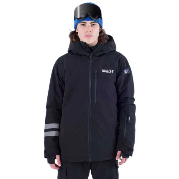 Hurley\u0020Outlaw\u0020jacket\u0020black\u0020\u002D\u0020white