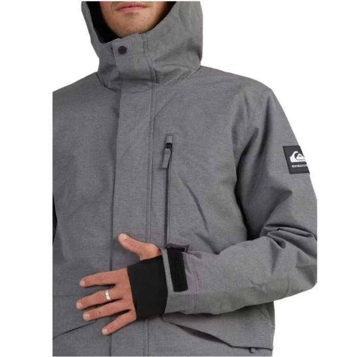 Quiksilver\u0020Mission\u0020Solid\u0020Jacket\u0020majolica\u0020blue