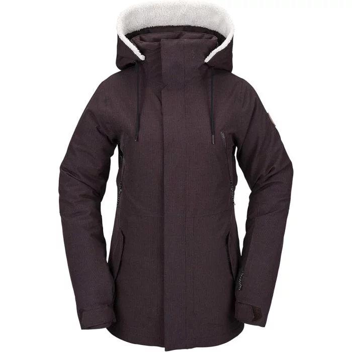 Volcom\u0020Shrine\u0020Insulated\u0020jacket\u0020black\u0020red