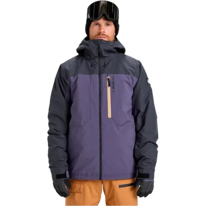 Quiksilver\u0020Dawson\u0020Jacket\u0020Graystone