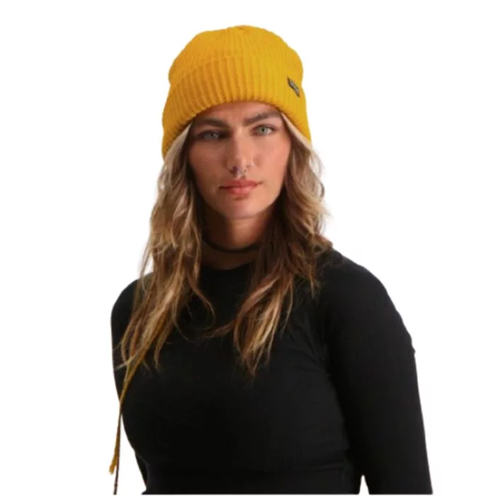 Poederbaas\u0020Royal\u0020Rib\u0020Beanie\u0020geel