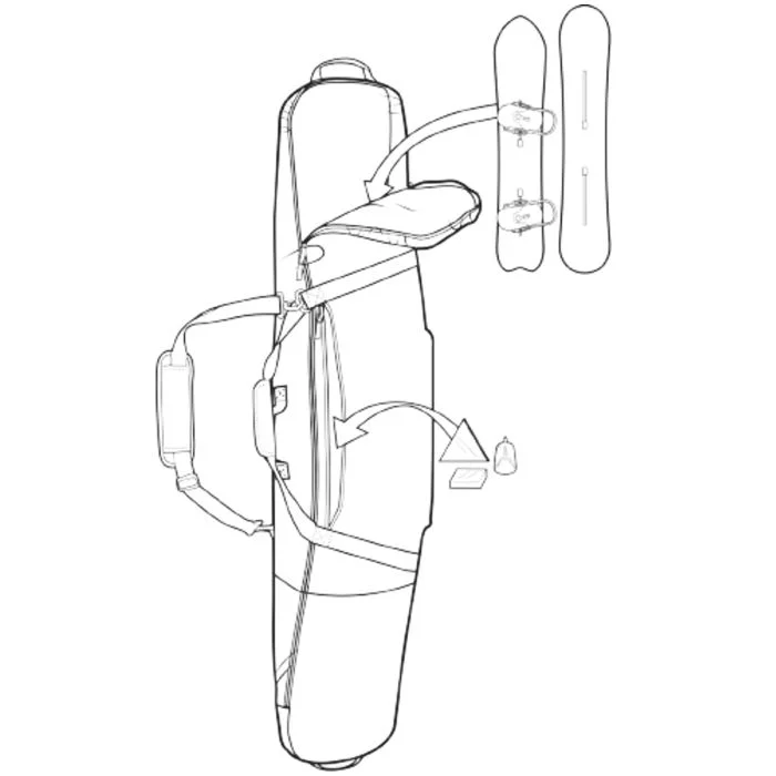 Burton\u0020Gig\u0020Bag\u0020True\u0020Black