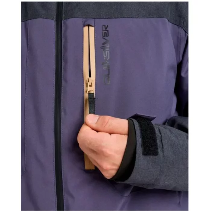 Quiksilver\u0020Dawson\u0020Jacket\u0020Graystone