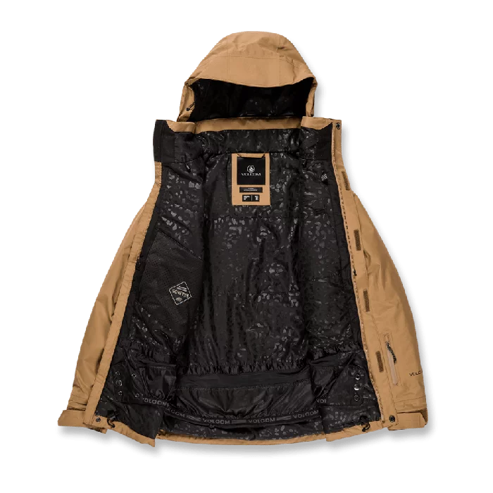 Volcom\u0020Ell\u0020Insulated\u0020Gore\u002DTex\u0020jacket\u0020caramel