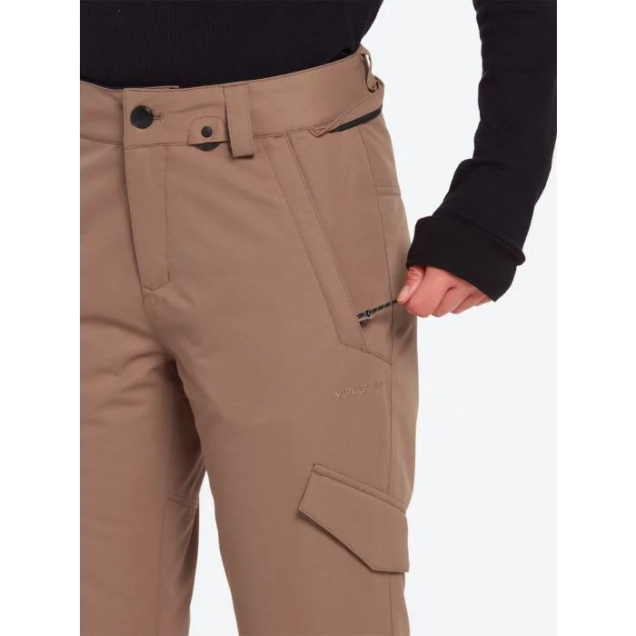 Volcom\u0020Bridger\u0020Insulated\u0020women\u0027s\u0020pants\u0020coffee