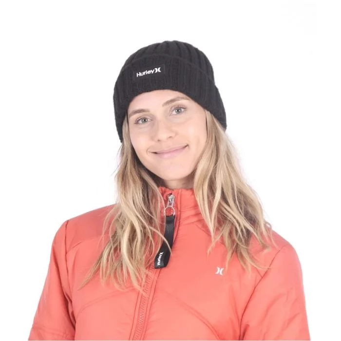 Hurley\u0020Squaw\u0020Beanie\u0020black