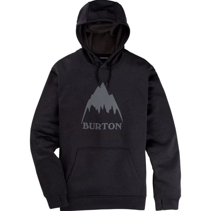 Burton\u0020Oak\u0020Pullover\u0020Hoodie\u0020true\u0020black\u0020heather