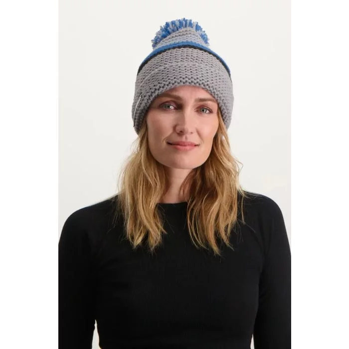 Poederbaas\u0020Classic\u0020Colorful\u0020Beanie\u00202.0\u0020grijs\u002Dblauw