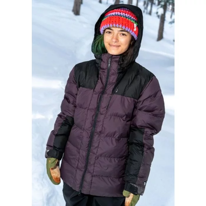 Volcom\u0020Puffleup\u0020women\u0027s\u0020jacket\u0020blackberry