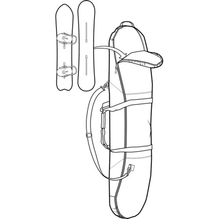 Burton\u0020Space\u0020Sack\u0020Fur\u0020Goldenrod