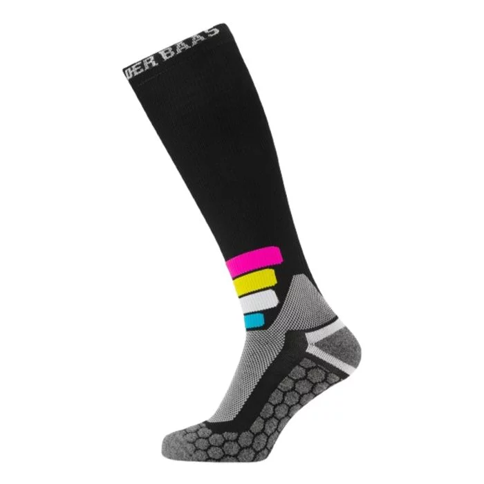 Poederbaas\u0020Technical\u0020Ski\u0020Socks\u0020Compress\u0020Merino\u0020Pro\u0020black