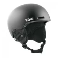 TSG Fly solid black helm
