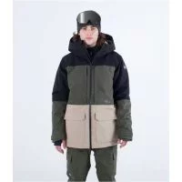 Hurley Rutland jacket black - cargo khaki